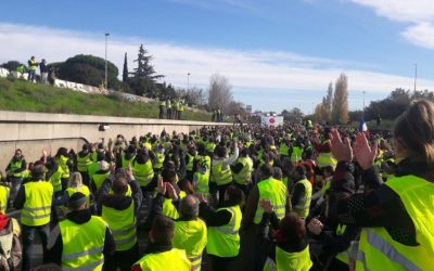 Soutien au RIC : marcheurs vers Paris